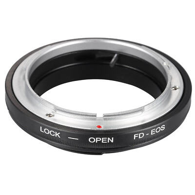#ad FD EOS Adapter Ring Lens Mount For Canon FD Lens To Fit For EOS Mount Lens J9O3 $12.17