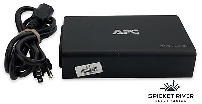 #ad APC C2 2 Outlet 120V 12A NEMA 15P Wall Mounted Power Filter Surge Protector $5.00