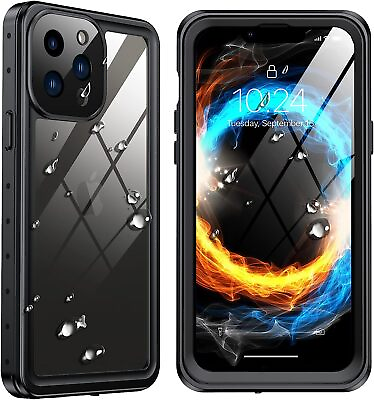 #ad For Apple iPhone 13 Pro Max 13 mini Waterproof Case Shockproof Screen Protector $15.99