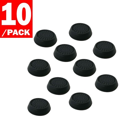 #ad 10x Black Thumb Stick Controller Grips Cap For PS5 PS4 Xbox One Nintendo Switch $3.49