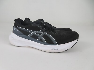 #ad Asics Gel Kayano 30 Mens 9 Shoes Black White Running Walking Comfort 1011B548 $74.95
