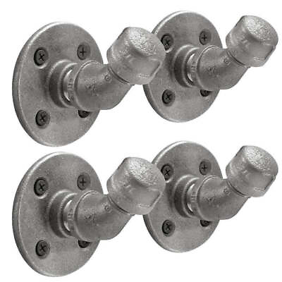 #ad Wall Hook 4 Pack By PIPE DECOR $14.86