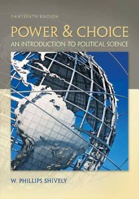 #ad #ad Power amp;amp; Choice: An Introduction to Political Science Paperback GOOD $7.79
