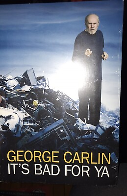 #ad 2008 EMMY FYC DVD GEORGE CARLIN IT#x27;S BAD FOR YA HBO STAND UP Comedy New Sealed $10.99