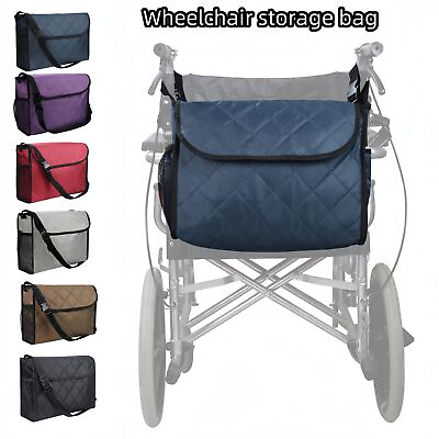 #ad Wheelchair Bag Waterproof Backpack Mobility Scooter Large Storage Carry Bag LAVA $16.87