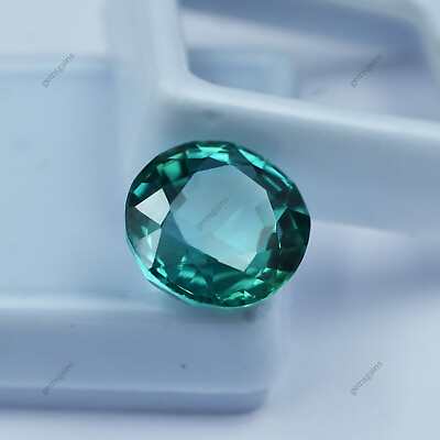 #ad 11.60 Ct Natural Bluish Green Round CERTIFIED Loose Gemstone Montana Sapphire $17.59