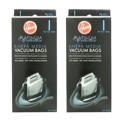 #ad Hoover Type I HEPA Bag 4 Bags AH10005 $11.20