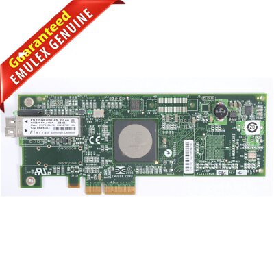 #ad Dell Emulex 4GB PCI Card Single Port Fiber Channel PCIe FC1120005 04C ND407 $10.95
