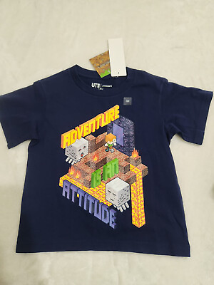 #ad US Seller UNIQLO UT Short Sleeve Graphic T shirt KID Japan Size 110 120 $15.19