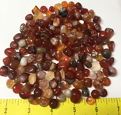 #ad AGATE Natural polished stones size 1 4quot; to 3 4quot; 1 2 lb $6.99