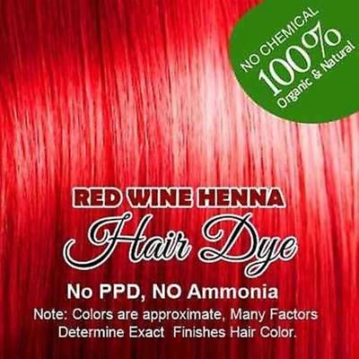 #ad Red Wine Henna Hair Dye – Color Hair Naturally With Vibrant Red Wine Henna $13.46