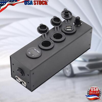 Multi function Power Box 12 24V Automatic Battery Charger Switch Control for Car $50.79