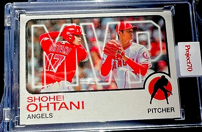 #ad 2021 Topps Project70 #742 1973 Shohei Ohtani by Infinite Archives Los Angeles $35.99