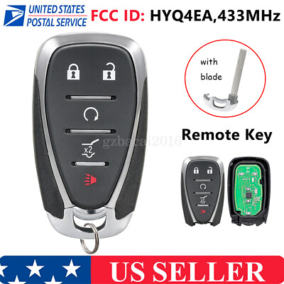 #ad HYQ4EA for Chevrolet Traverse 2018 2019 2020 Keyless Remote Key Fob 13529636 $19.89