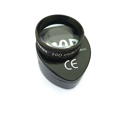 #ad Double Aspheric Lens 20D For Bio Black Colour With Manual $45.69