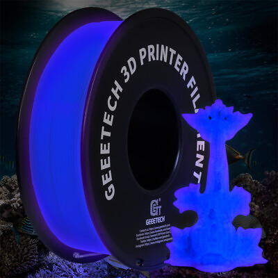 #ad GEEETECH Filament Luminous Purple 1.75mm 1kg roll Consumables For FDM 3D Printer $22.79