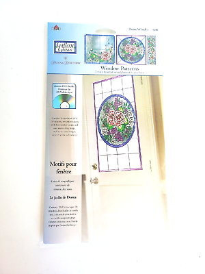 #ad Donna#x27;s Garden #16390 PLAID Gallery Glass Window Patterns DVD NEW Stained $14.95