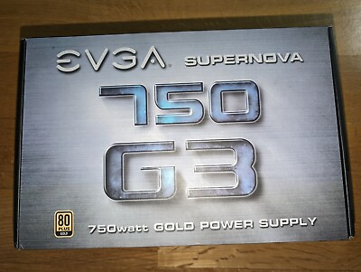 #ad EVGA 220 G3 0750 X1 Supernova G3 750W Fully Modular Power Supply. New in Box $79.99