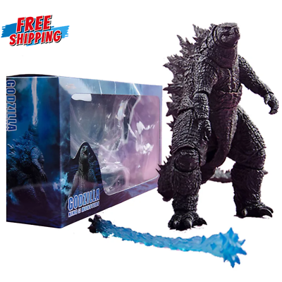 #ad SHM Godzilla King of Monsters 2019 Godzilla Figure 6.3quot; Action Toys Boxed Black $47.50