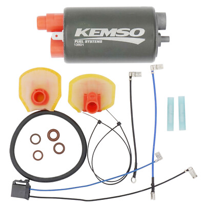 #ad KEMSO 13501 High Performance UC T35 Electric Fuel Pump amp; Install Kit $39.98