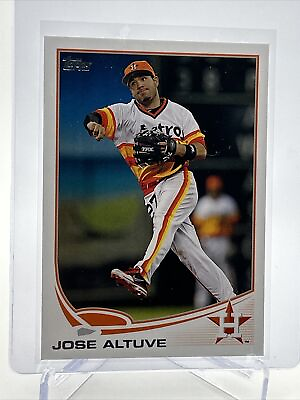 #ad 2013 Topps Jose Altuve Baseball Card #227 Mint FREE SHIPPING $1.35