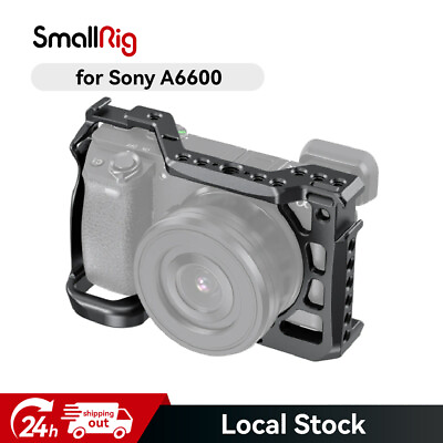 #ad SmallRig Cage for Sony Alpha A6600 Camera with Cold Shoe Mounts CCS2493 $43.90