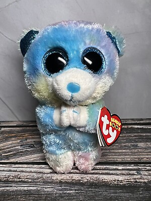 #ad RETIRED TY BABY BEANIE BOOS HOPE THE PRAYING TIE DYE CHRISTMAS TEDDY BEAR 6quot; NEW $18.48