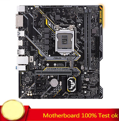 #ad FOR ASUS TUF H310M PLUS GAMING Motherboard Supports DDR4 1151PIN 100% Test Work $158.00