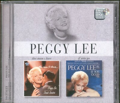 #ad Peggy Lee Man I Love If You Go CD Europe Capitol 2 albums on 1 cd. Front GBP 3.42