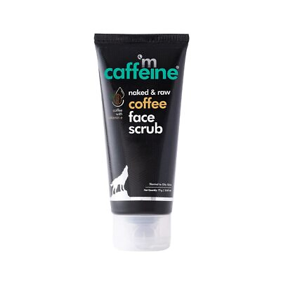 #ad mCaffeine Coffee Tan Removal Face Scrub Exfoliate Scrub Blackhead Remover 75g $12.59