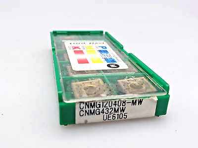 #ad Mitsubishi CNMG 432 MW UE6105 CNMG 120408 MW Carbide Turning Inserts Box of 9 $59.95