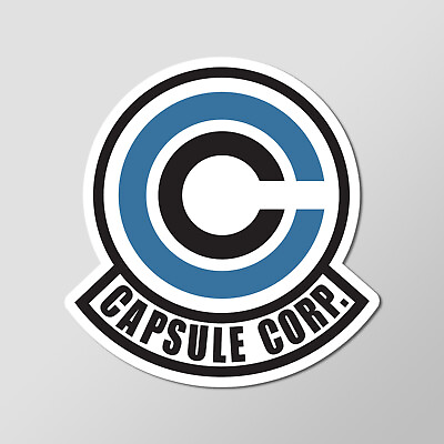 #ad Capsule Corp Anime Vinyl Sticker 2.5quot; Width $4.99