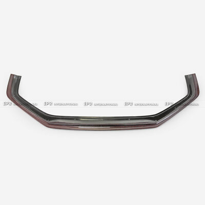 #ad For Civic 17 Typ R FK8 VRS W Type Extension Front Bumper Lip Red Carbon Fiber $3159.07