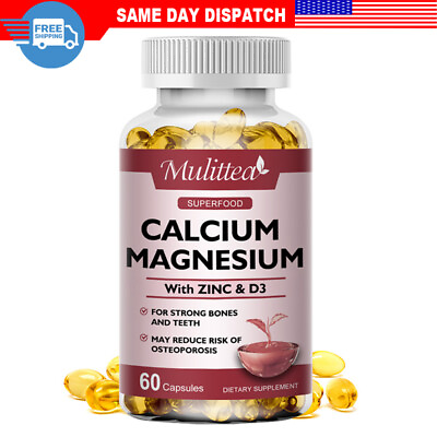 #ad Zinc Calcium Magnesium amp; Vitamin D Complex Supplement Bone Muscle Immune Support $11.19