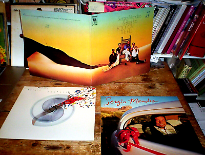 SERGIO MENDES and BRASIL #x27;66 FOOL ON THE HILL 12quot; VINYL LP 2 SOLO LPs VG $29.95