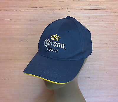 #ad Corona Extra Blue and Gold Baseball Hat Cap Adjustable OSFA $12.99
