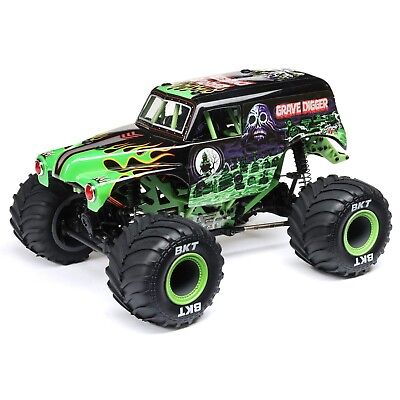 #ad LOSI 1 18 Mini LMT 4X4 Brushed Monster Truck RTR quot;GRAVE DIGGERquot; LOS01026T1 $259.99