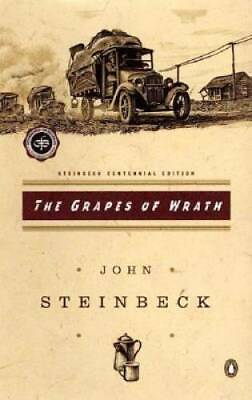 #ad The Grapes of Wrath Centennial Edition Paperback By Steinbeck John GOOD $5.08