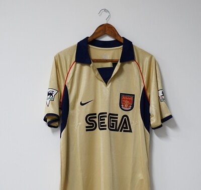 #ad Arsenal 2002 Away Kit Henry 14 Jersey Retro $64.99