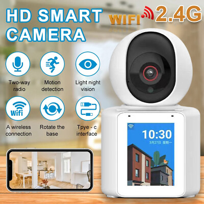 #ad 1080P WIFI Smart Security Camera Night Vision Children Monitor Voice Call Cam $36.38