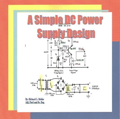 #ad Simple DC Power Supply Design Paperback by Robles Richard L. Like New Used... $17.70