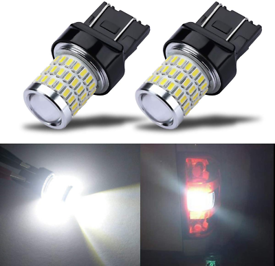 #ad Newest 9 30V Super Bright Low Power 7443 7440 T20 LED Bulbs with Projector for B $27.99