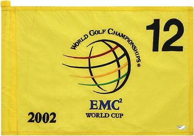 #ad PGA Tour Event Used #12 Pin Flag from EMC World Cup December 12th 15th 2002 $224.99