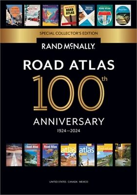#ad #ad Rand McNally 2024 Road Atlas 100th Anniversary Collector’s Edition by Rand... $20.95