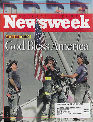 #ad Newsweek Magazine Sep 24 2001 9 11 After the Terror Twin Towers Terrorist $7.99