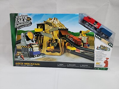 #ad Imaginariam Power Rails Train Set Gold Mountain Power Rails RC NIB Toys R Us $97.50