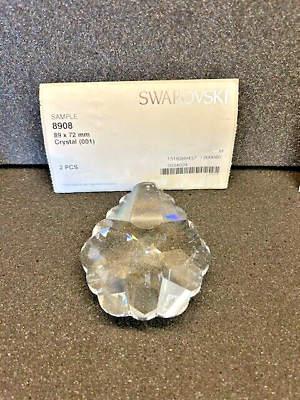 #ad Swarovski Crystal: 8908 Series 89mm 3 1 2quot; Pendeloque Crystal Strass Elements $31.99