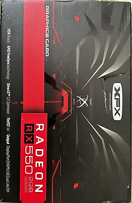 #ad XFX AMD Radeon RX 550 2GB GDDR5 PCI Express 3.0 Graphics Card RX550P2DFGR $35.00