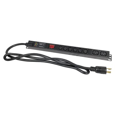 #ad Metered Surge Protection PDU 240V L6 30P 30A 7200watts 6 C13 amp; 2 C19... $207.92