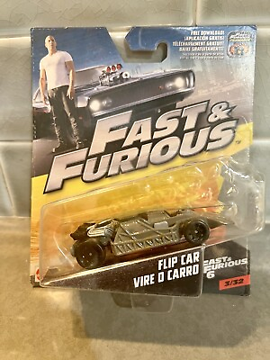 #ad New Mattel 2017 Fast amp; Furious Flip Car Vire o Carro #3 32 Detailed Fast 1:55 $9.99